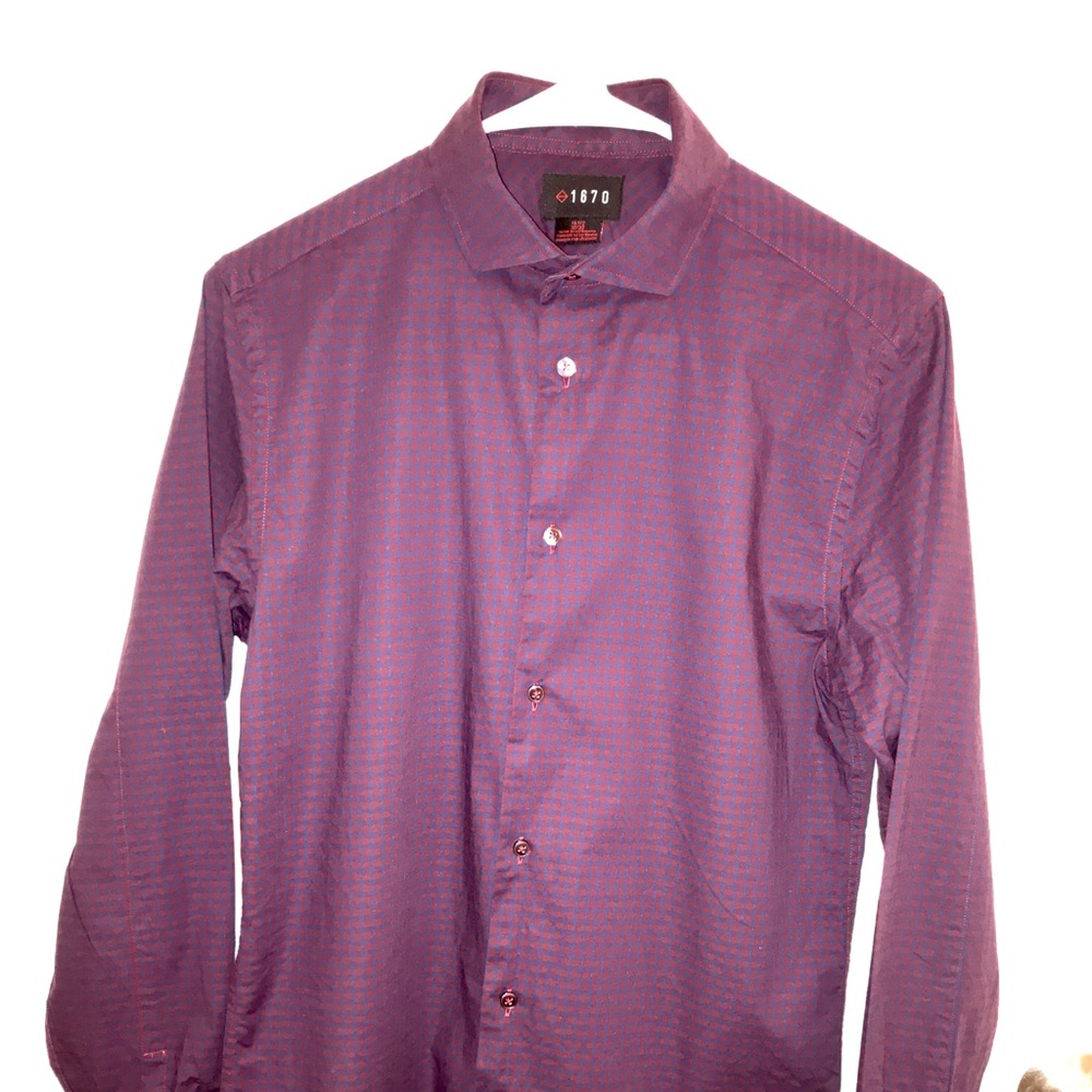 1670 Men’s Slim Fit Dress Shirt